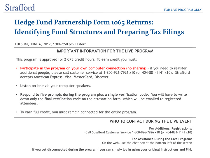 hedge fund partnership form 1065 returns identifying fund