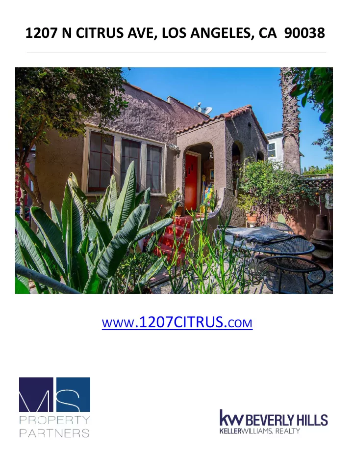 property summary