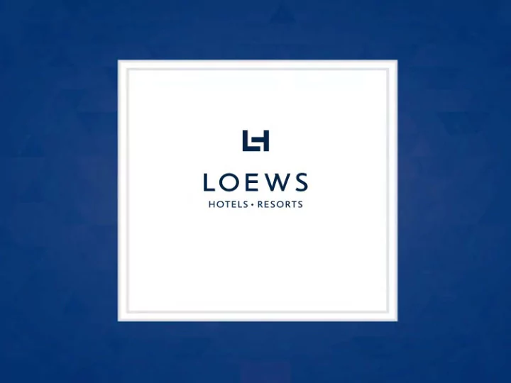 the room you need enjoy the loews hotels experience at 22