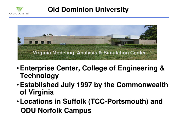 old dominion university