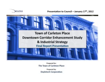 Presenta)on  to  Council