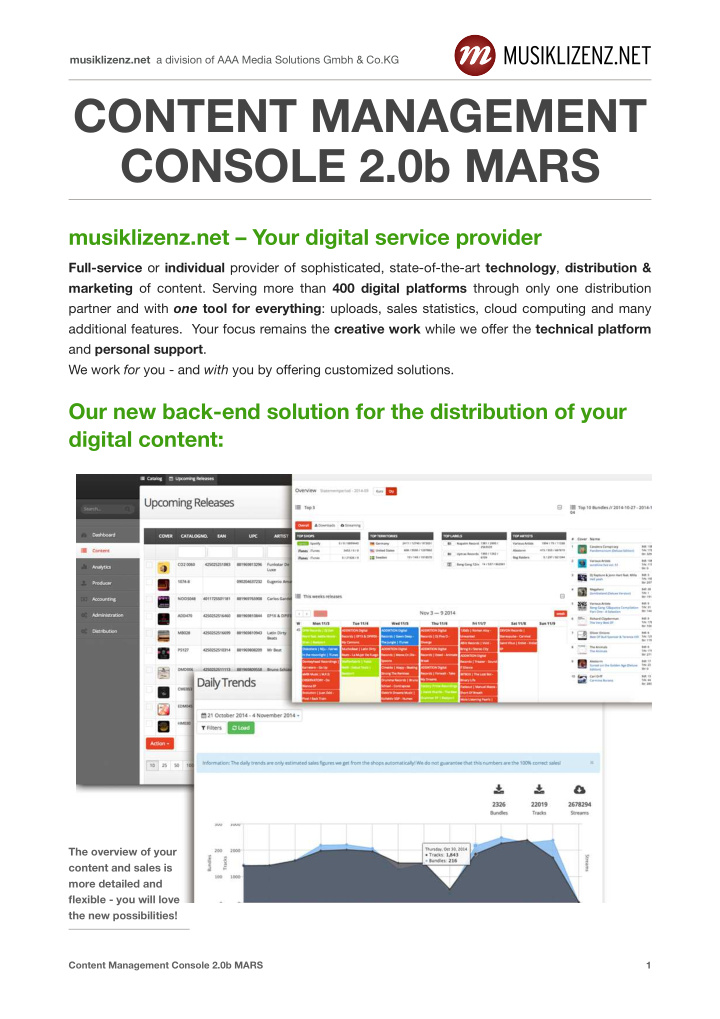content management console 2 0b mars