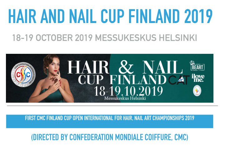 hair and nail cup finland 2019