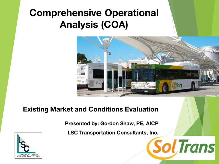 comprehensive operational analysis coa