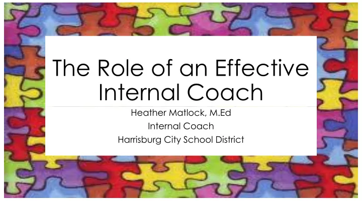 internal coach