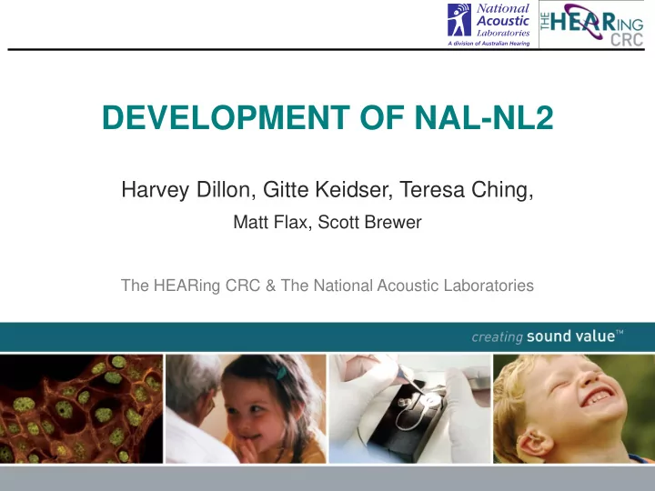 harvey dillon gitte keidser teresa ching matt flax scott