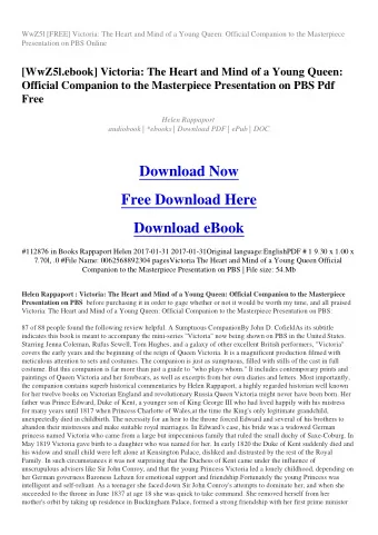 Download Now  Free Download Here  Download eBook  #112876 in Books Rappaport Helen 2017-01-31