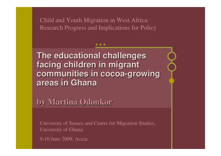the educational challenges the educational challenges