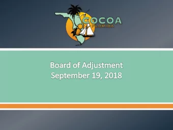 225 King Street  Applicant:  Mr. Joseph Holstein  1290 Alsup Drive  Rockledge, FL 32955 Requested