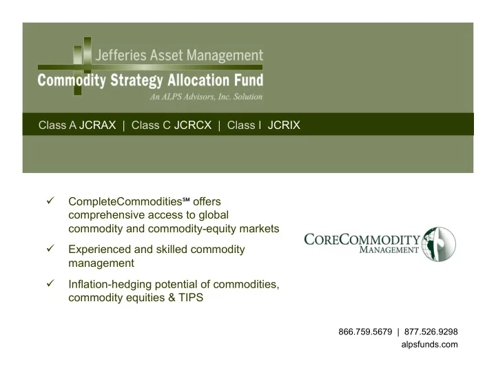 completecommodities offers comprehensive access to global