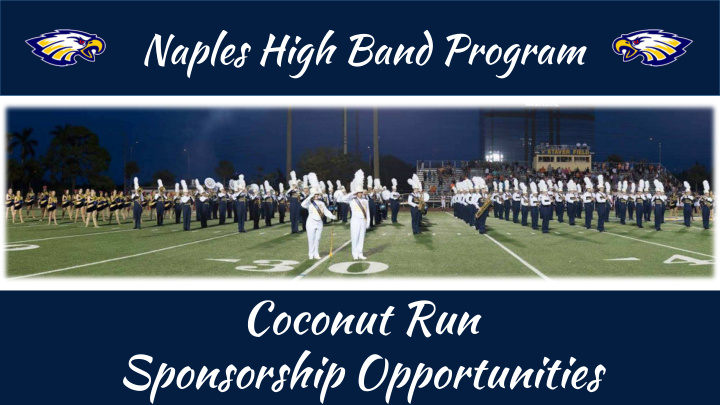 coconut run sponsorship opportunities who we are