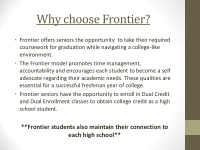 why choose frontier