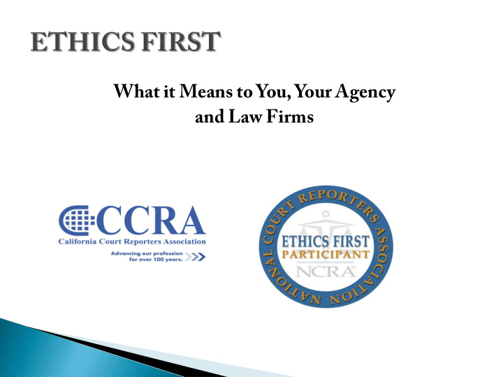 what it means to you your agency and law firms early