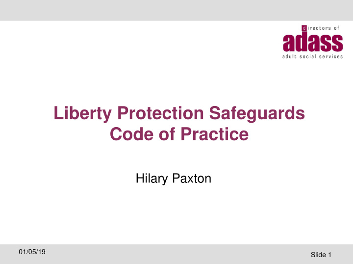 liberty protection safeguards