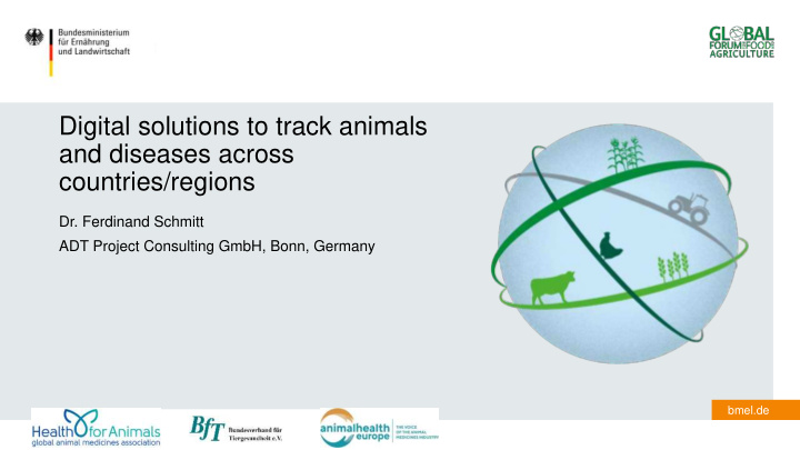 digital solutions to track animals and diseases across