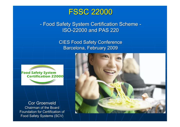 fssc 22000 fssc 22000