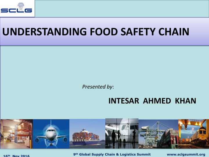 understanding food safety chain