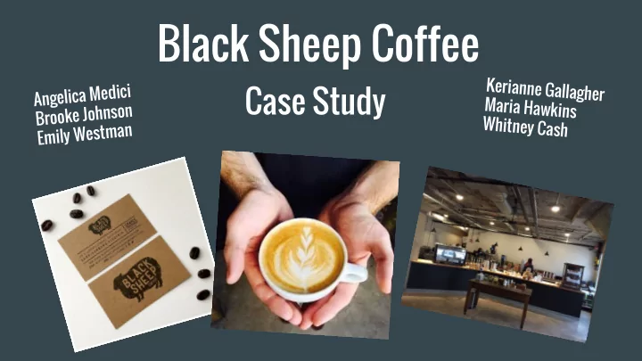 black sheep coffee