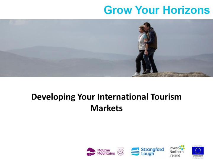 developing your international tourism markets today s