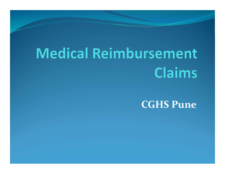 cghs pune disclaimer