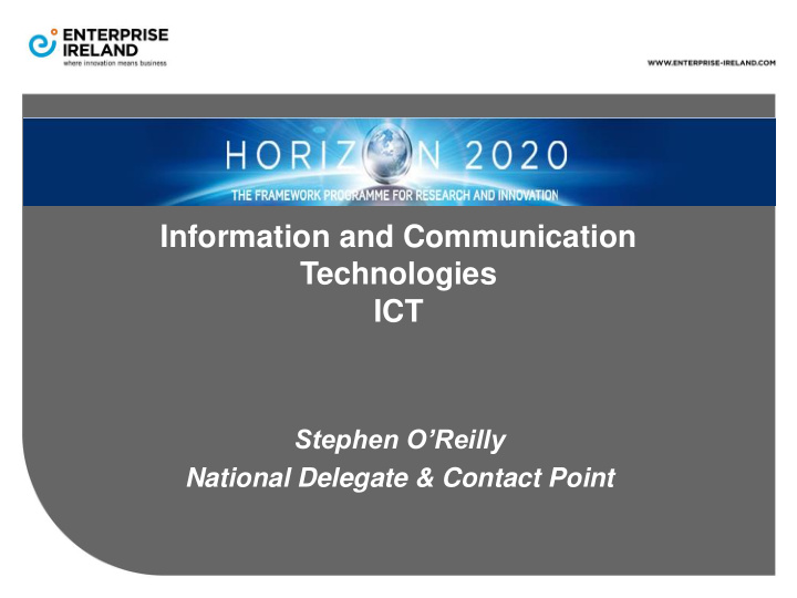 information and communication technologies ict