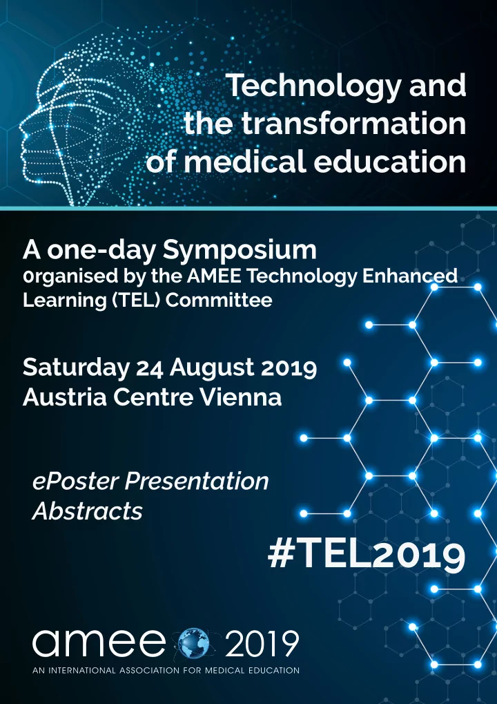 tel2019 technology and the transformation of medical