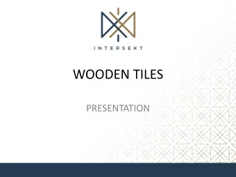 WOODEN TILES  PRESENTATION  Porcelanosa Pricing  Sizes available  :  Maximum Retail  Price