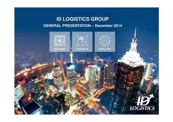 id logistics group