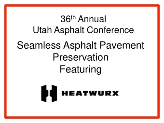 Seamless Asphalt Pavement  Preservation  Featuring  Types of asphalt failure  Alligator cracking