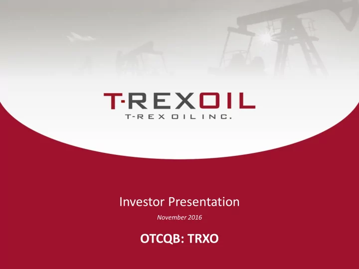 investor presentation
