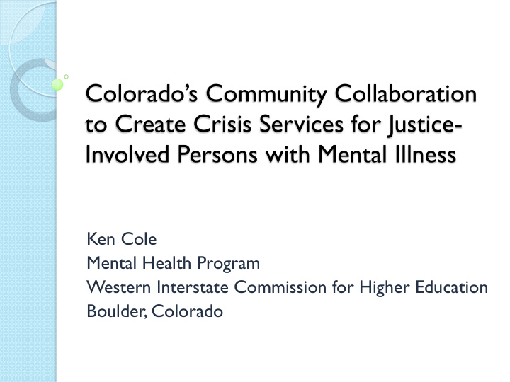 colorado s community collaboration to create crisis