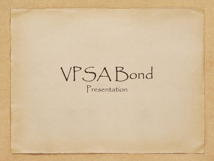 vpsa bond