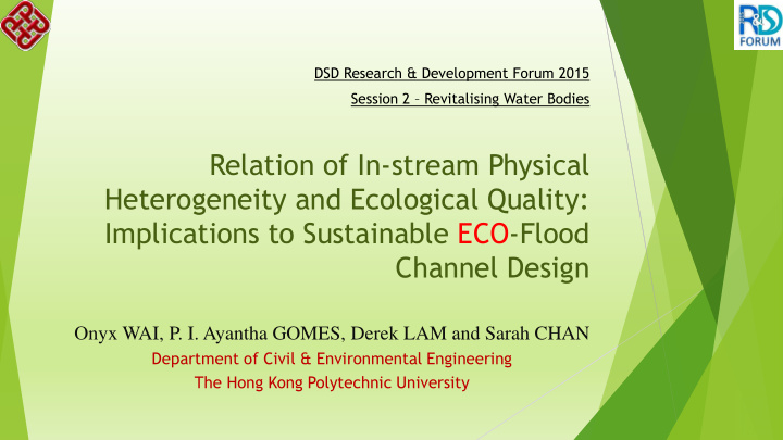 relation of in stream physical