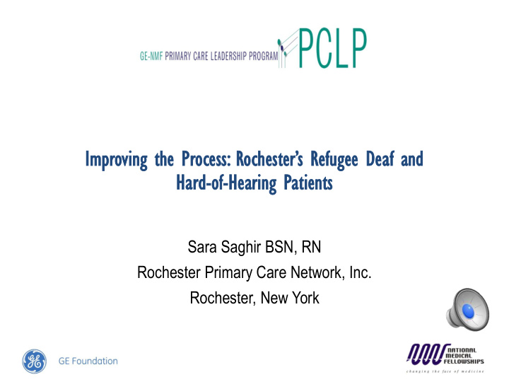 improving the process rochester s refugee deaf and nd