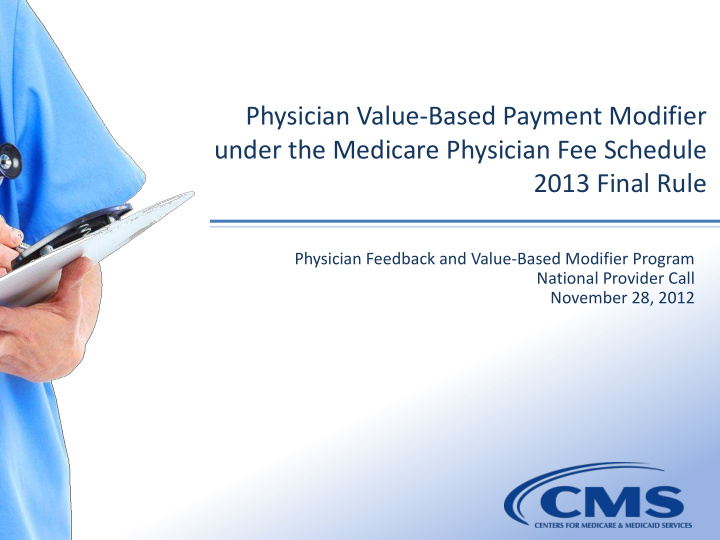 under the medicare physician fee schedule