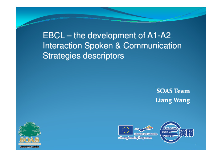 ebcl ebcl the development of a1 the development of a1 a2