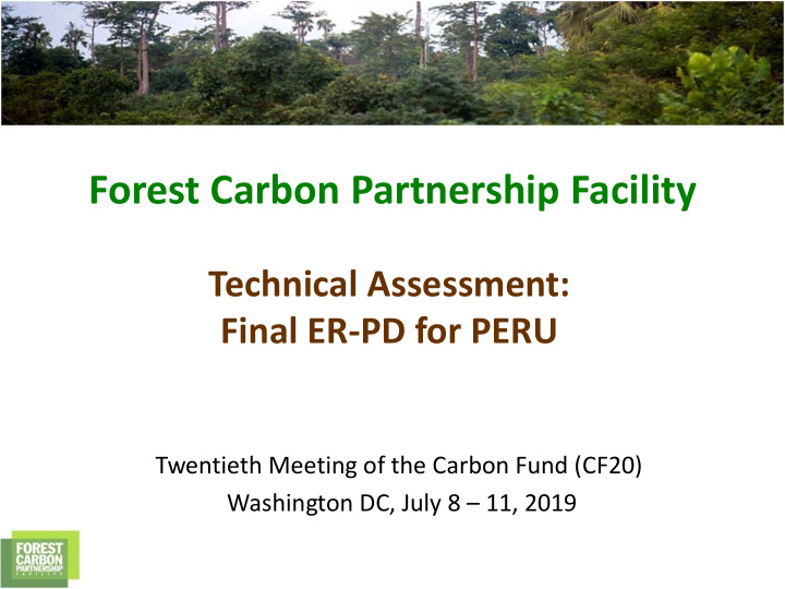 forest carbon partnership facility