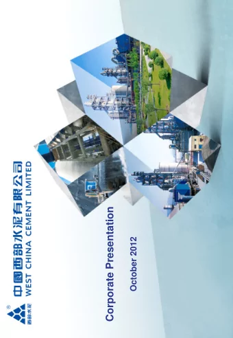 Corporate Presentation  October 2012  West China Cement Limited  Company Background  2  Company