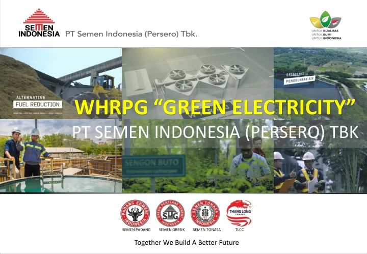 whrpg green electricity