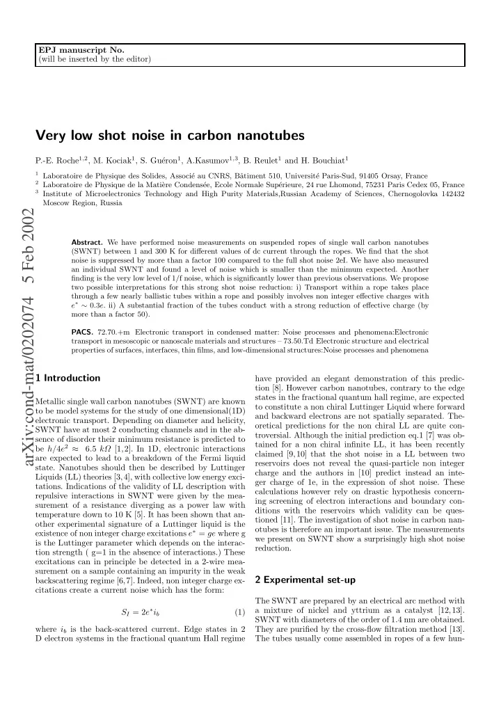 arxiv cond mat 0202074 5 feb 2002
