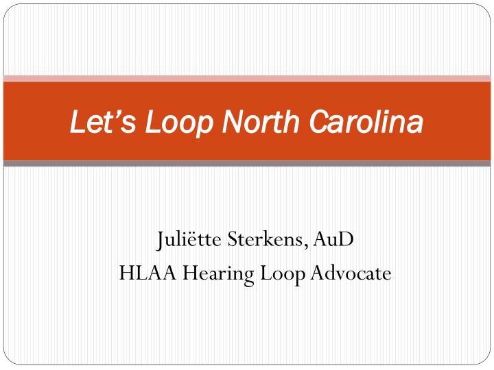 let s loop north carolina