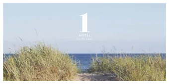 1 IS ABOUT NATURE  _  Our goal is to celebrate all that is beautiful, natural and pureand