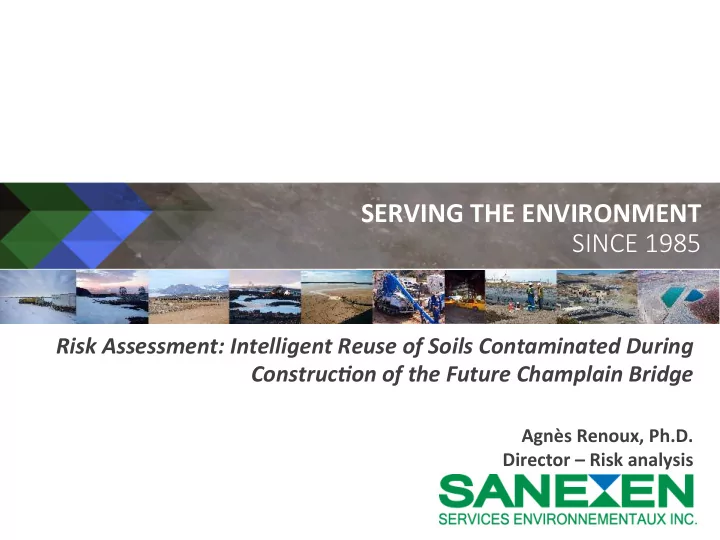 serving the environment since 1985