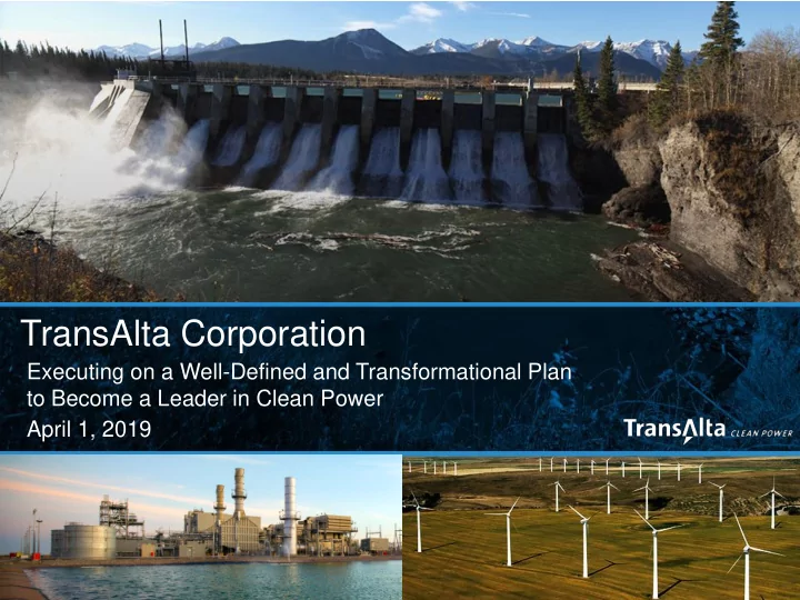 transalta corporation