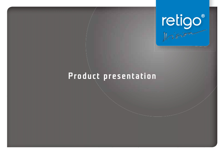 product presentation presentation content what is the