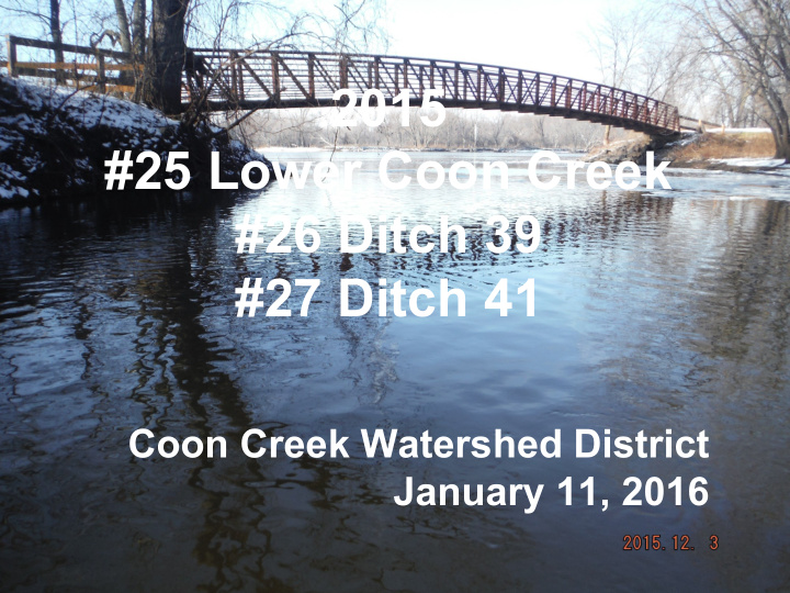 25 lower coon creek