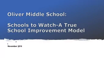 November 2019  Building Planning Team  Melody Davis  Building Principal  Ad Hoc Committee