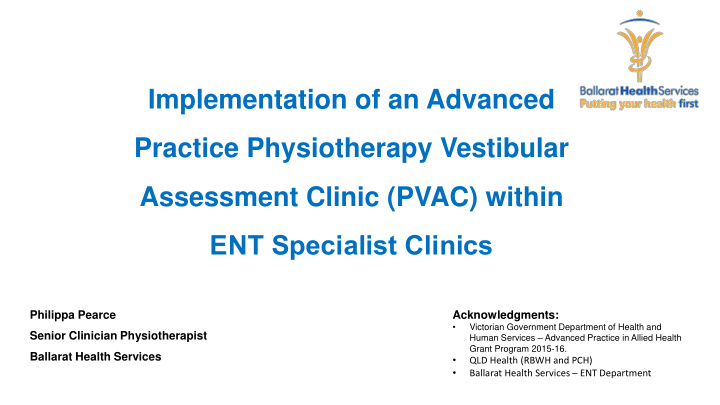 ent specialist clinics