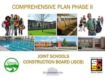 The Facilities Management Group  TFMG / TFMG Architecture, PC  in conjunction with  EMTEC