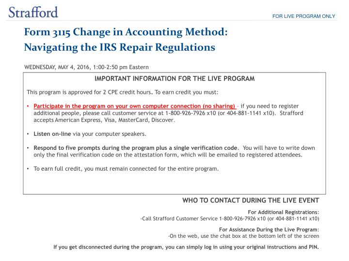 form 3115 change in accounting method